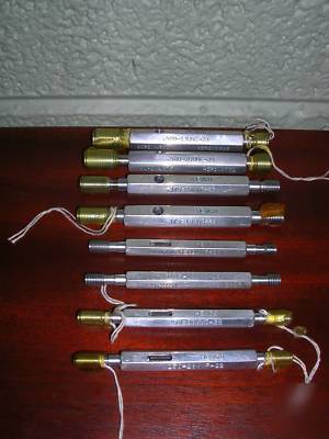 New set of 8 hemco thread gages to be 
