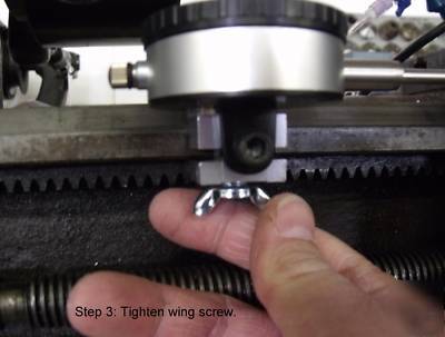 South bend lathe dial indicator and clamp for 9