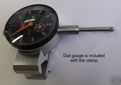 South bend lathe dial indicator and clamp for 9