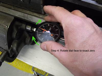 South bend lathe dial indicator and clamp for 9