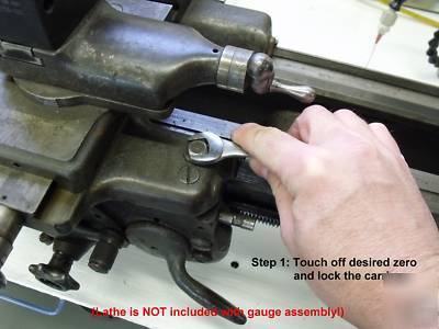 South bend lathe dial indicator and clamp for 9