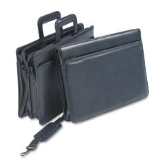 Stebco tripocket tufide leather portfolio