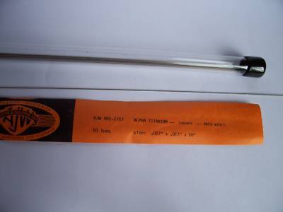 Titanium wires orthdontal dental bridge brace 