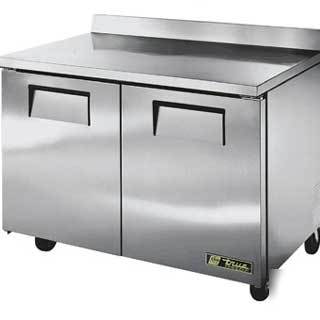 True twt-48F worktop freezer, 2 doors, 48