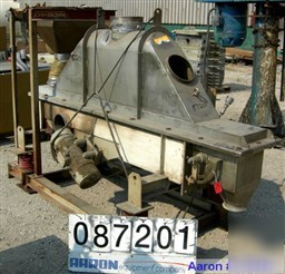 Used: carrier vibratory continuous fluid bed dryer, mod