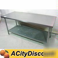Used restaurant stainless steel 72