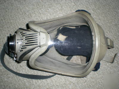 ** msa ultra elite fire fighter scba mask sz m **