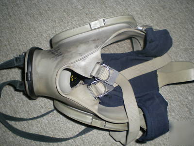 ** msa ultra elite fire fighter scba mask sz m **