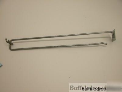 100 metal retail slate wall peg board hooks display