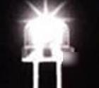 100PCS.5MM super brilliant white light emitting diode