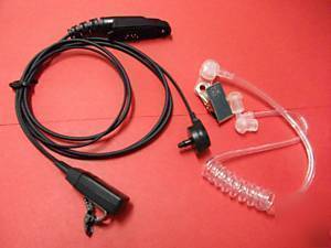 6 pin covert acoustic tube earpiece for motorola radio
