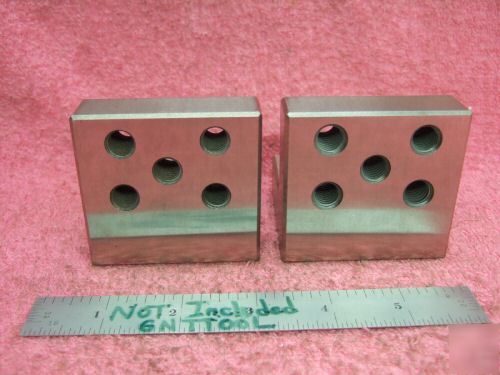 Angle plates matched pair toolmaker machinist mint 