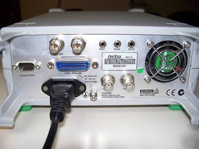 Anritsu bluetooth test set with audio MT8852A