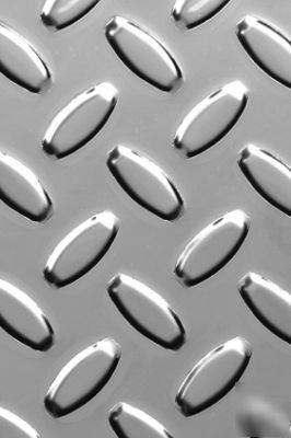 Brite diamond plate aluminum sheet 24