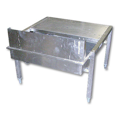 Cleveland steam kettle support stand w/ drain std-28