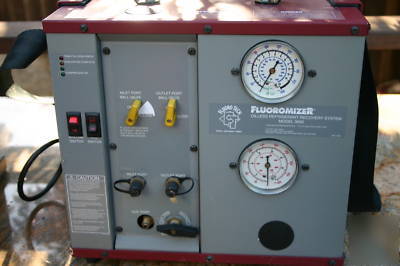 Fluoromizer 3600 oiless refrigerant recovery system