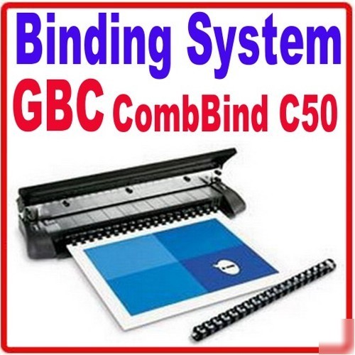 Gbc combbind C50 binding system 90 sheets G7704100 opa