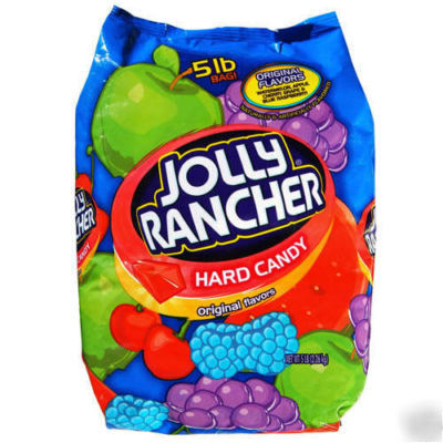 Jolly rancher assorted bulk bag 5 lb. bulk bag