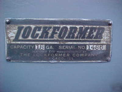Lockformer 18GA pittsburgh & 3IN1 rollformer 110/220V