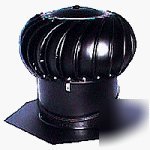 Lomanco #BIB14-blk 14 blk aluminum turbine vent BIB14B