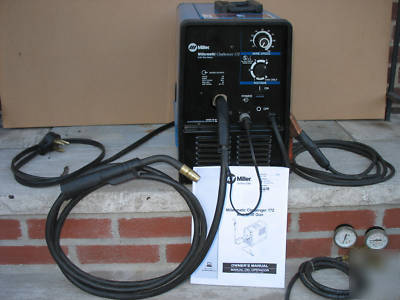 Millermatic challenger 172 mig welder and miller m-10 