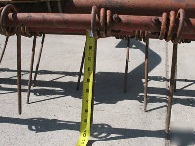 Mulching attachment drag spring tooth disc digger farm
