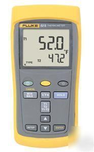 New fluke thermocouple thermometer 52 ii in box