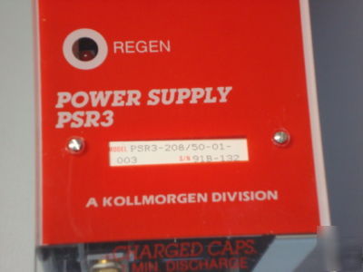 New industrial drives PSR3-208/50-01-003 power supply .