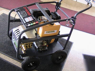 Pressure washer 10HP diesel engine 3.0 gpm @ 3200 psi 