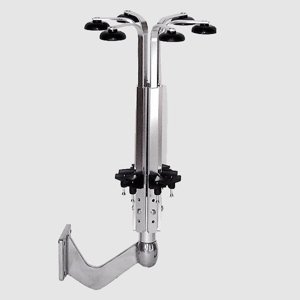 Rotary 6 bottle optic holder 1 ltr wall fixing pub bar