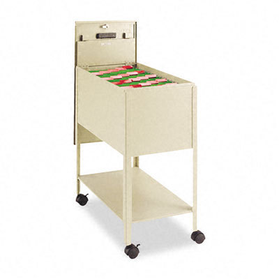 Safco extra-deep locking mobile tub file putty