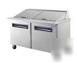 Saturn mega top sandwich/salad prep table, 60
