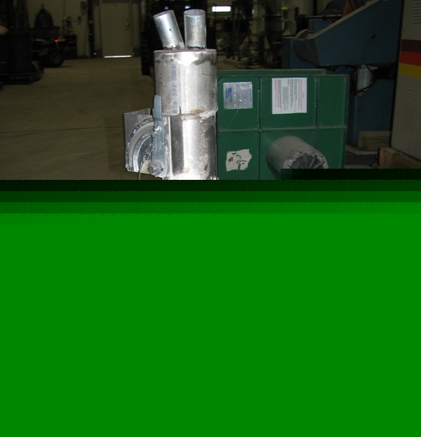 Small aluminum american fan, used
