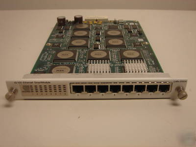 Spirent smartbits lan-3100A (8 port, 10/100BASE-tx) mod