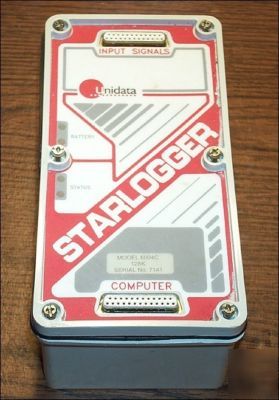 Unidata starlogger 6004C 128K s/n 7141- pulled working