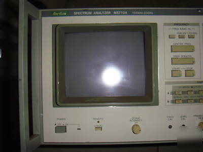 Anritsu ms-710A 10MHZ-23GHZ spectrum analyzer