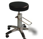 Brandt hydraulic stool, black