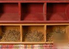 Chicken coop nesting box, amish crafted, many available