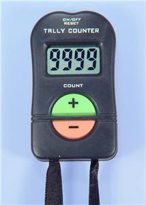 Electronic hand tally (+/-) counter-next day shipping