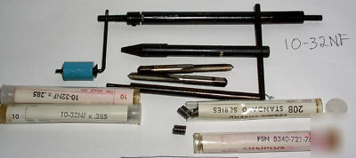 Helicoil taps, inserts, & installing tools, many sizes