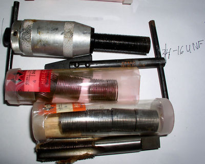 Helicoil taps, inserts, & installing tools, many sizes