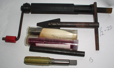 Helicoil taps, inserts, & installing tools, many sizes