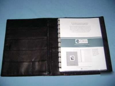 Levenger ravello circa folio-black *indentions/oob