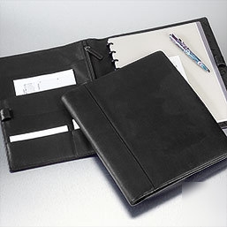 Levenger ravello circa folio-black *indentions/oob