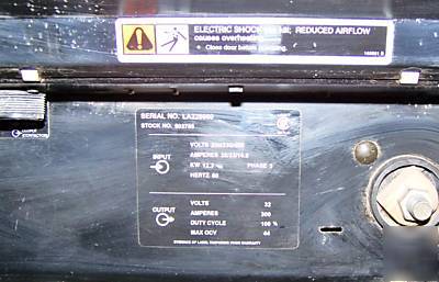 Miller cp-302 mig welder, S354 wire feeder,25 ft cord