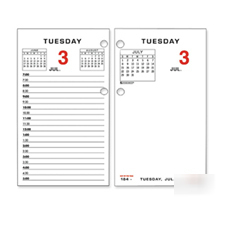 New '10 at-a-glance E717-r-50 desk cal refil jan - dec
