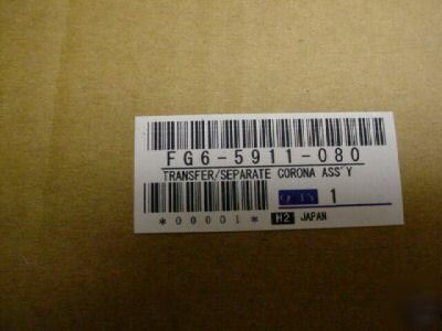New FG6-5911-080 transfer seperation corona assembly
