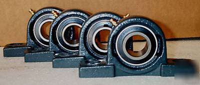 New QTY4 ) 1 inch bore pillow block bearings free ship 