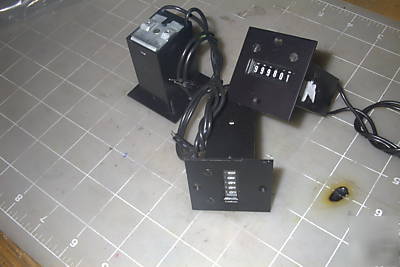 New counter, starter or panel mount, 12VDC, 6 digit, 