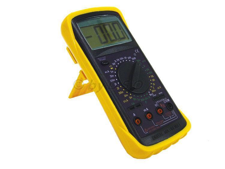 New full size capacitance lcd digital multimeter - 